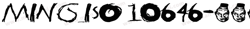 MING ISO 10646字体转换